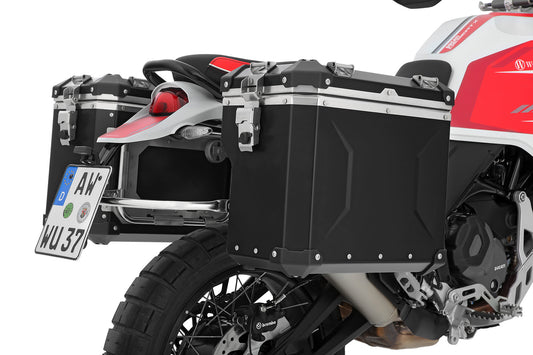 Wunderlich EXTREME case set - regular - without lock cylinder - black