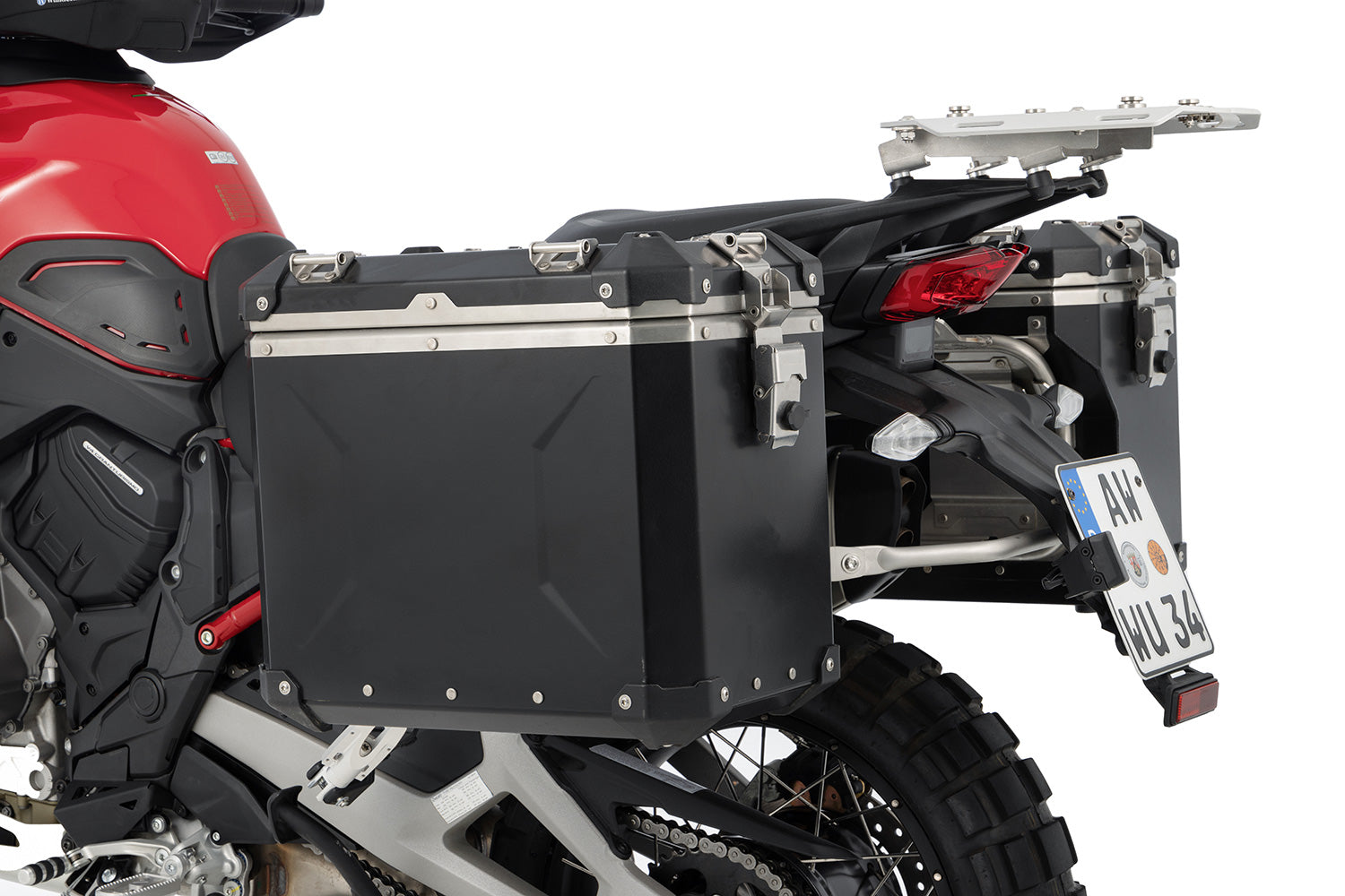 Wunderlich EXTREME case set - regular - without lock cylinder - black