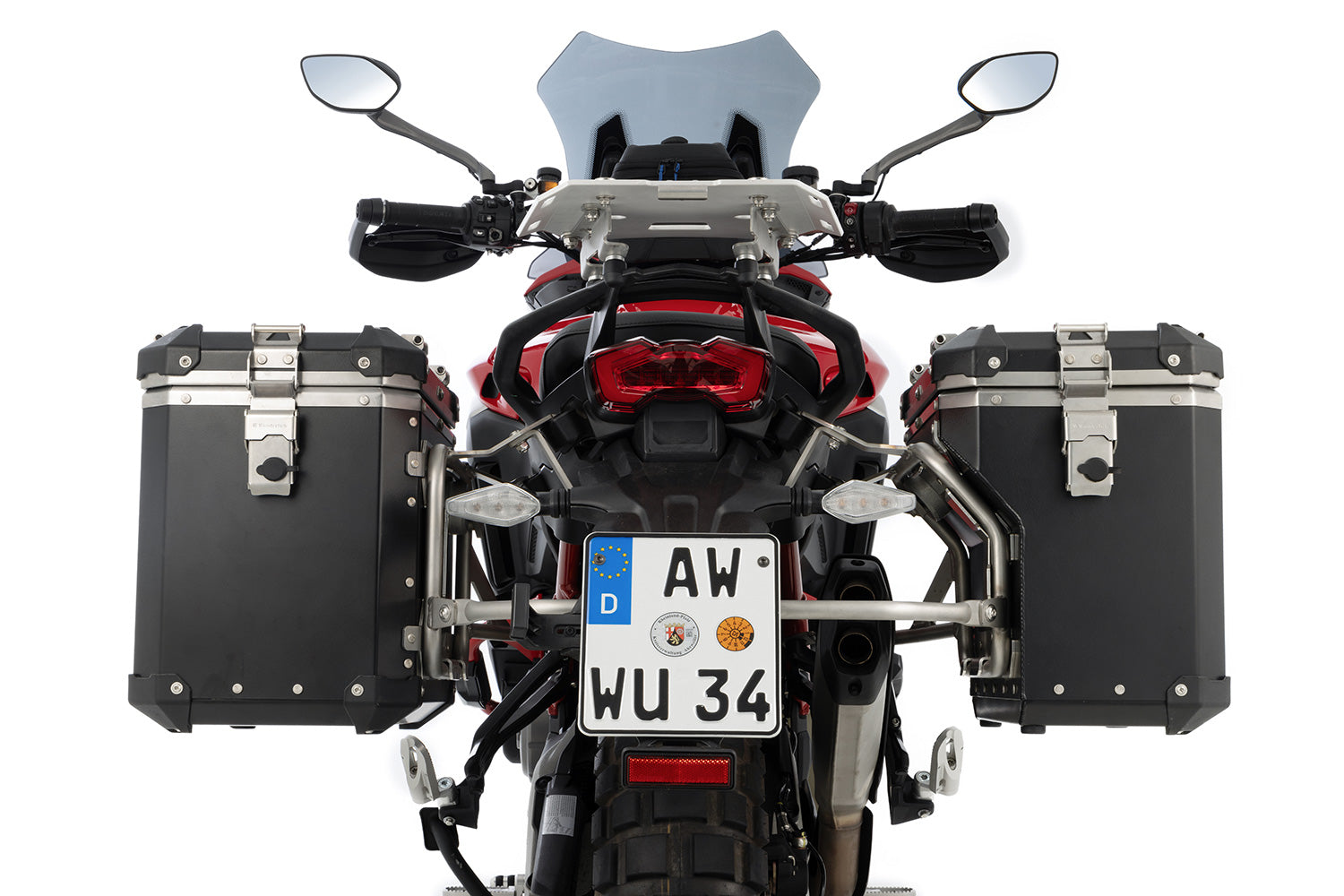 Wunderlich EXTREME case set - regular - without lock cylinder - black