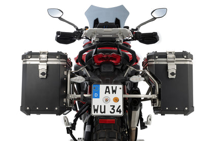 Wunderlich EXTREME case set - regular - without lock cylinder - black