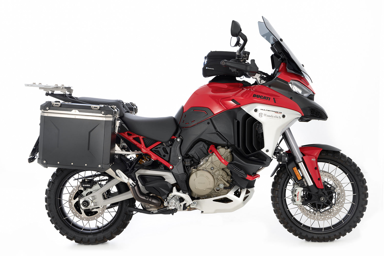 Wunderlich EXTREME case set - regular - without lock cylinder - black