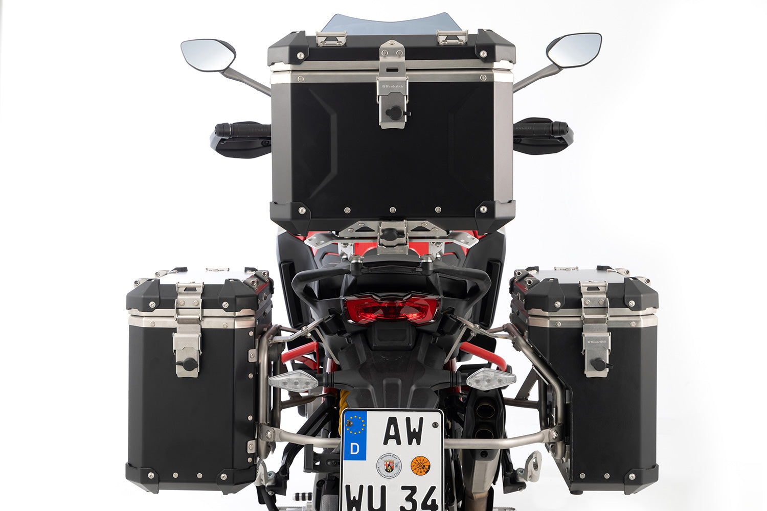 Wunderlich EXTREME top case - regular - without lock cylinder - black